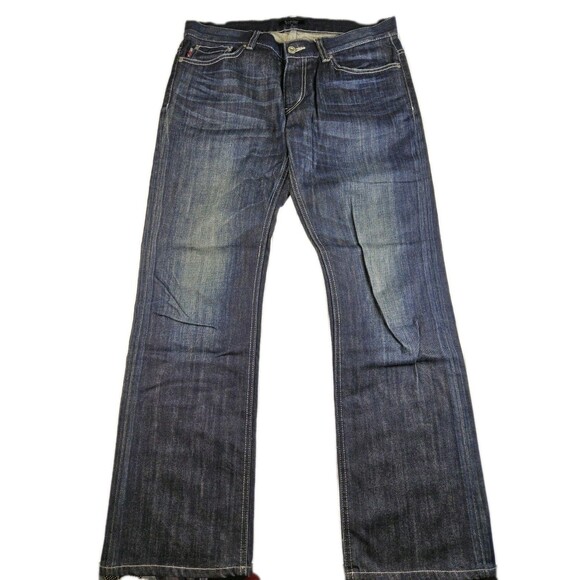 Burberry Black Label Dark Wash Denim Jeans Size 79, Waist 34"